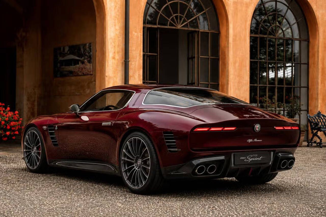 Alfa Romeo Montreal render