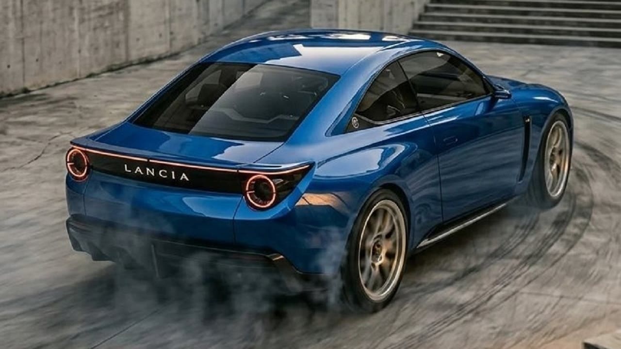 Nuova Lancia Coupe render