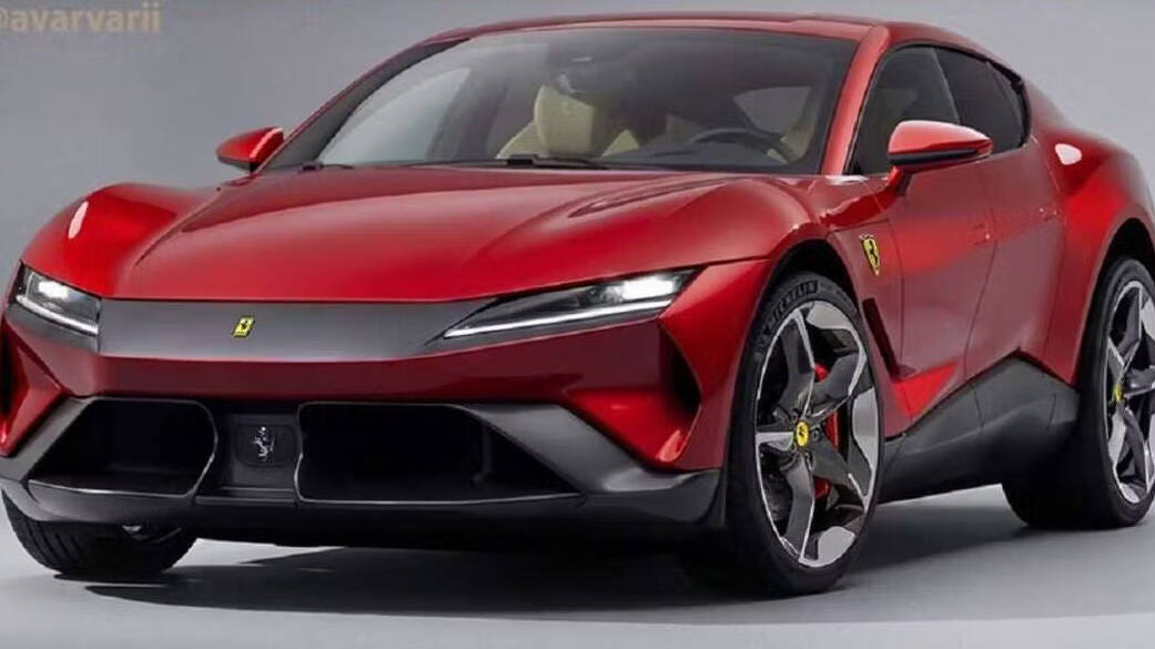 Render Ferrari Luce