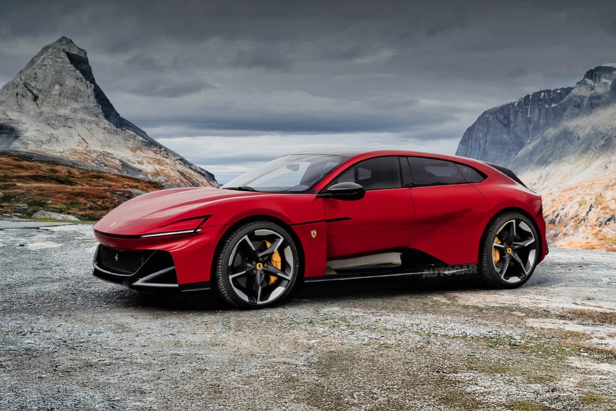Render Ferrari Luce