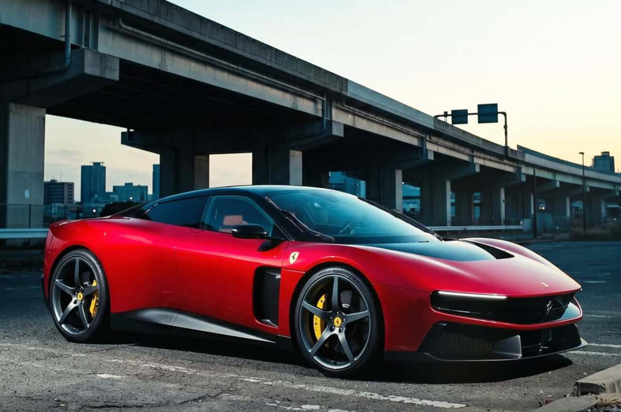 ferrari luce render