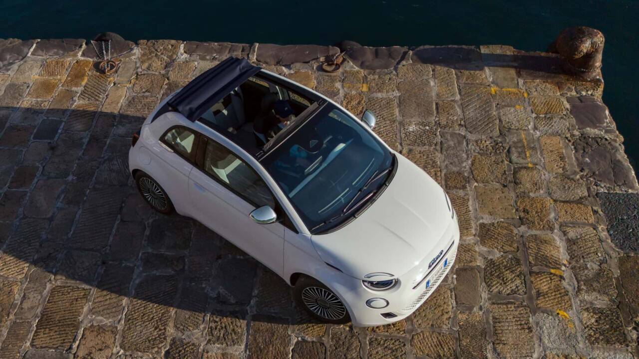 fiat 500 Hybrid Cabrio dolcevita