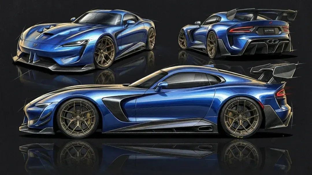 rendering scott neal dodge viper