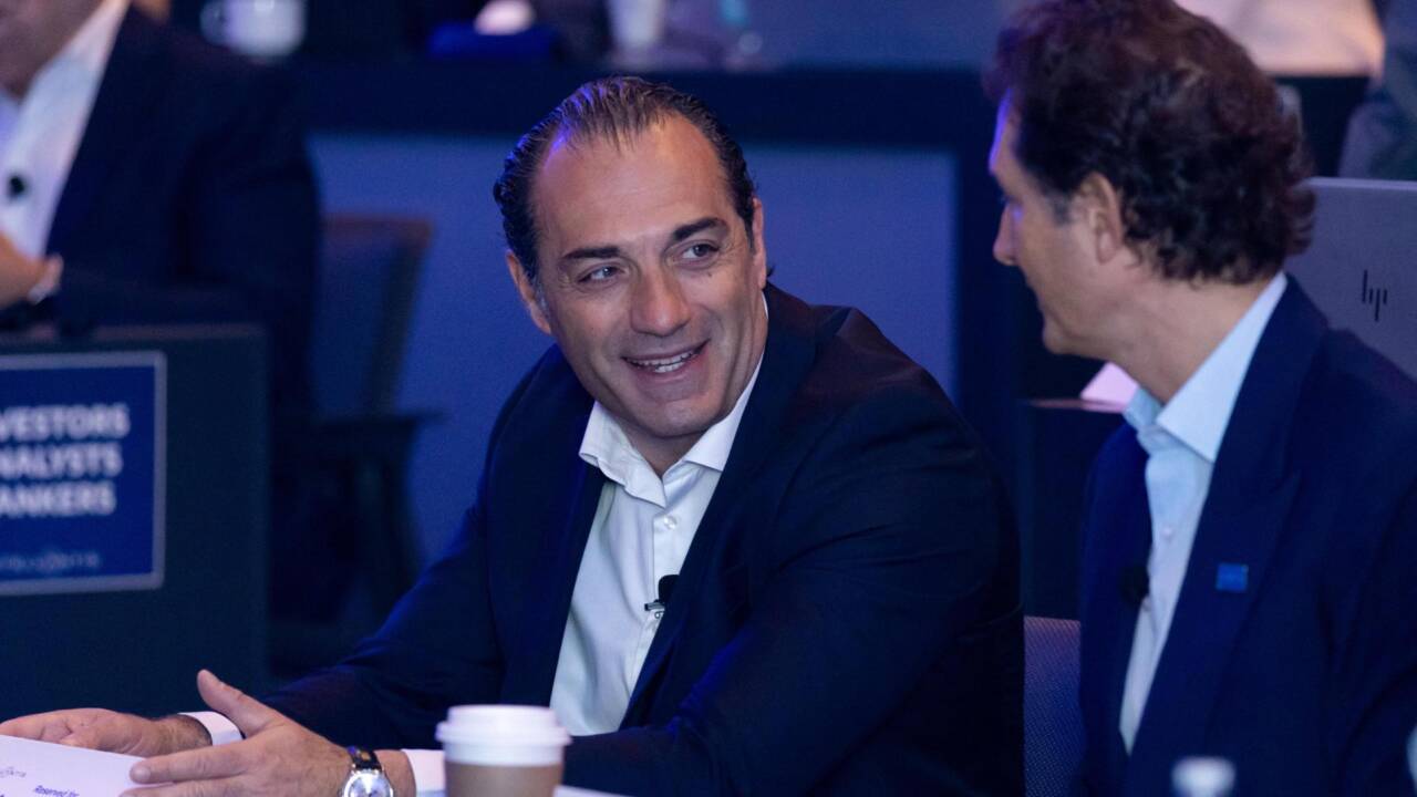 elkann e filosa, stellantis