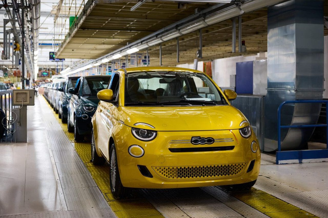 fiat 500, mirafiori
