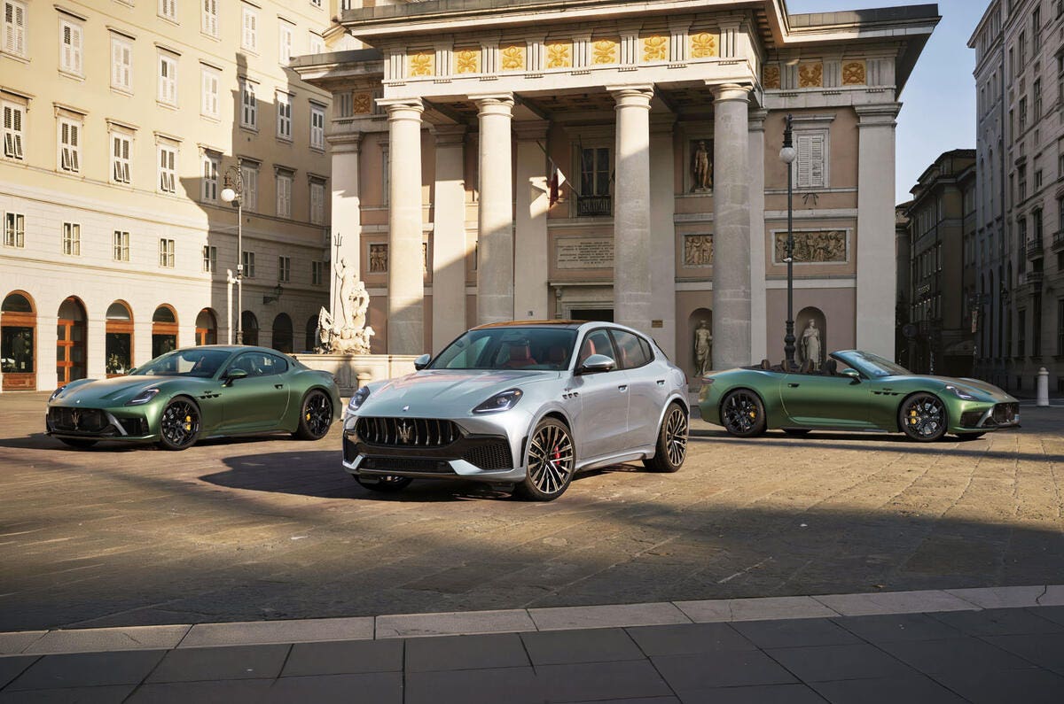 maserati grecale, granturismo, grancabrio