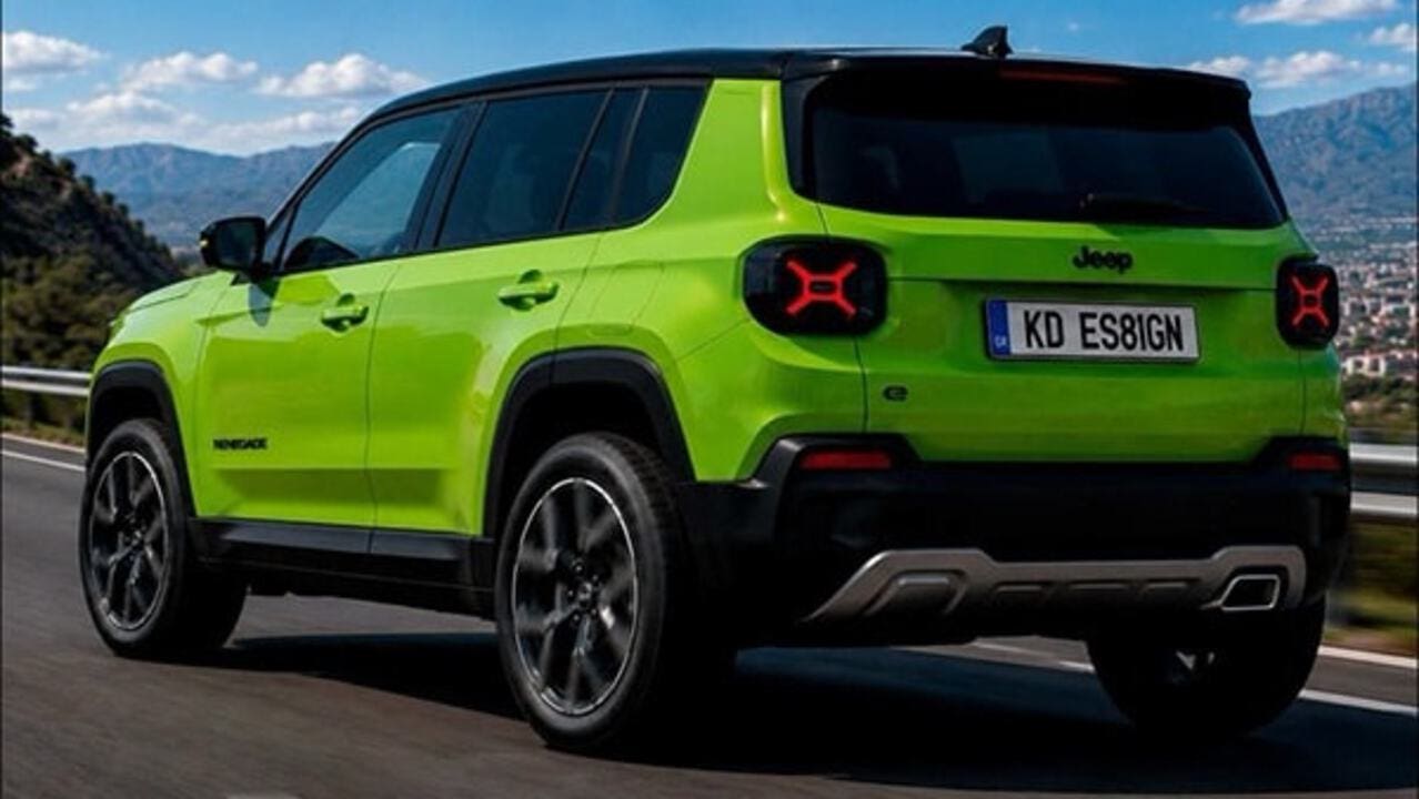 Jeep Renegade render
