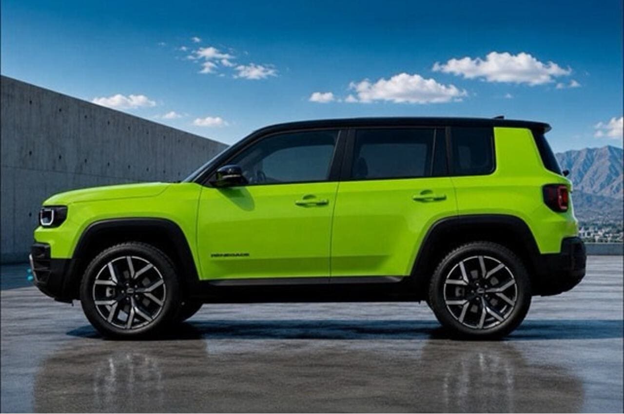 Jeep Renegade render