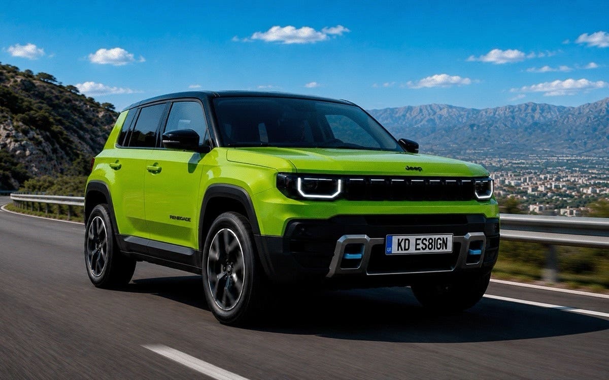 Jeep Renegade render