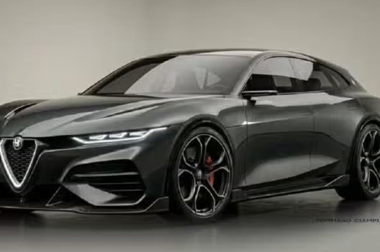 alfa romeo giulia render