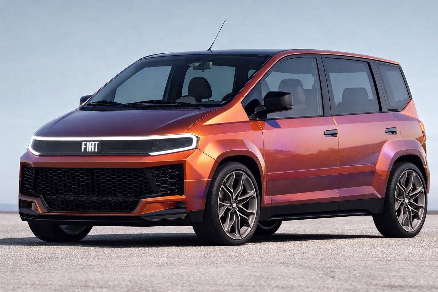 Nuova Fiat Multipla render