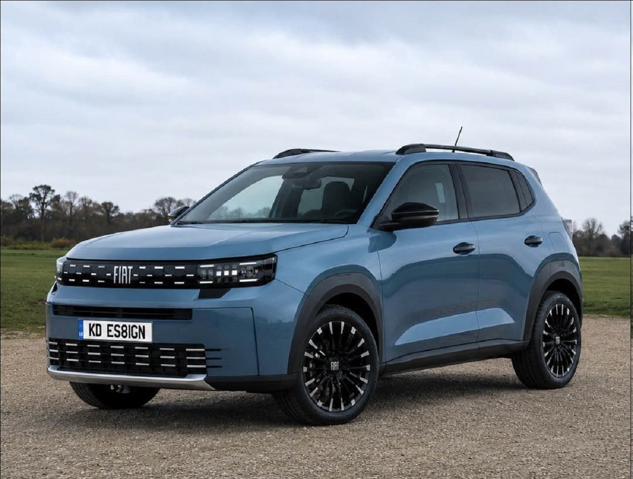 Nuova Fiat Pandina render