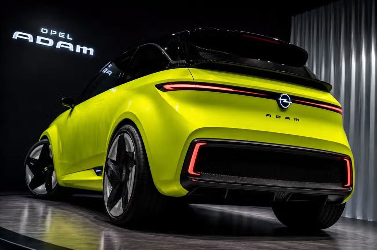 opel adam render