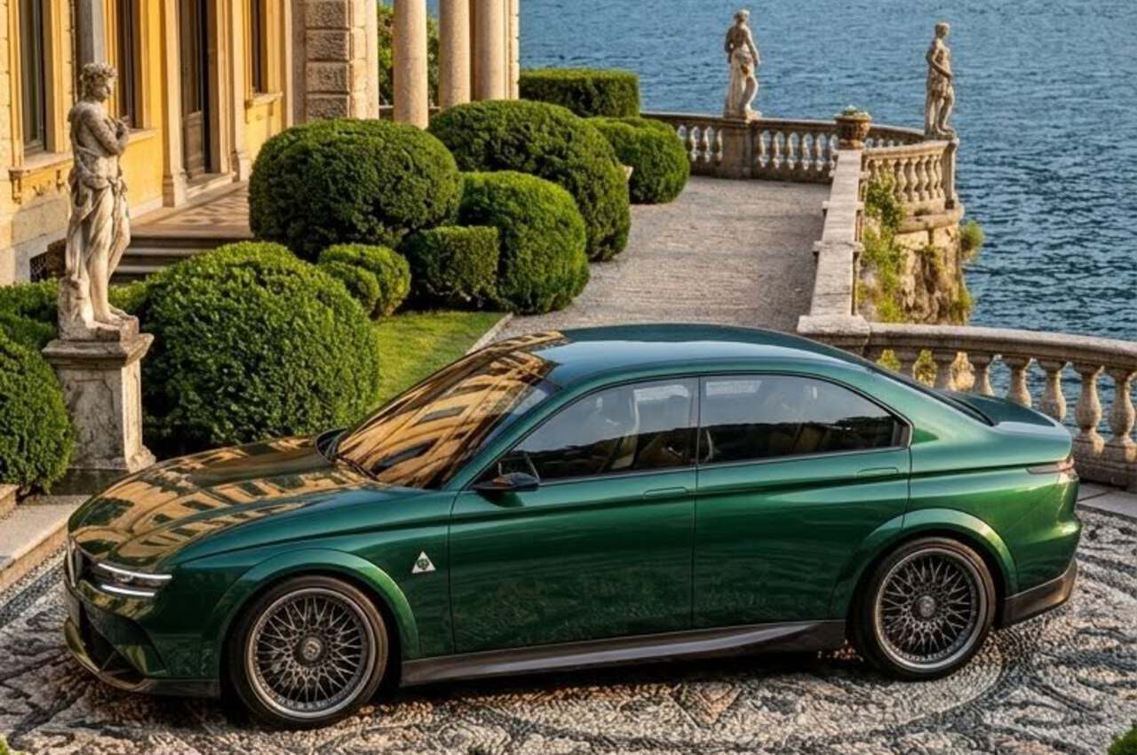 Alfa Romeo 164 render