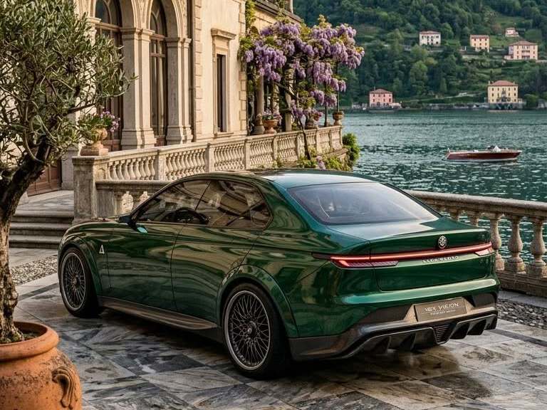 Alfa Romeo 164 render