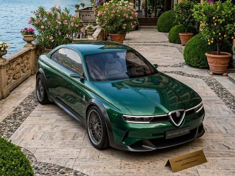 Alfa Romeo 164 render