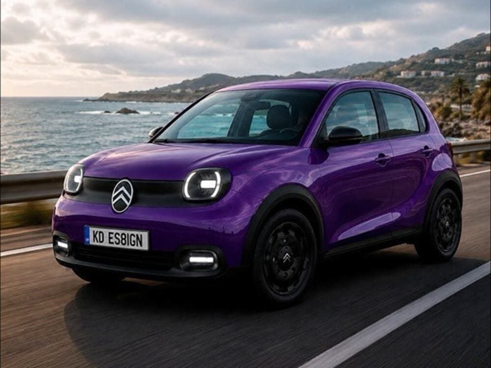 citroën 2cv render