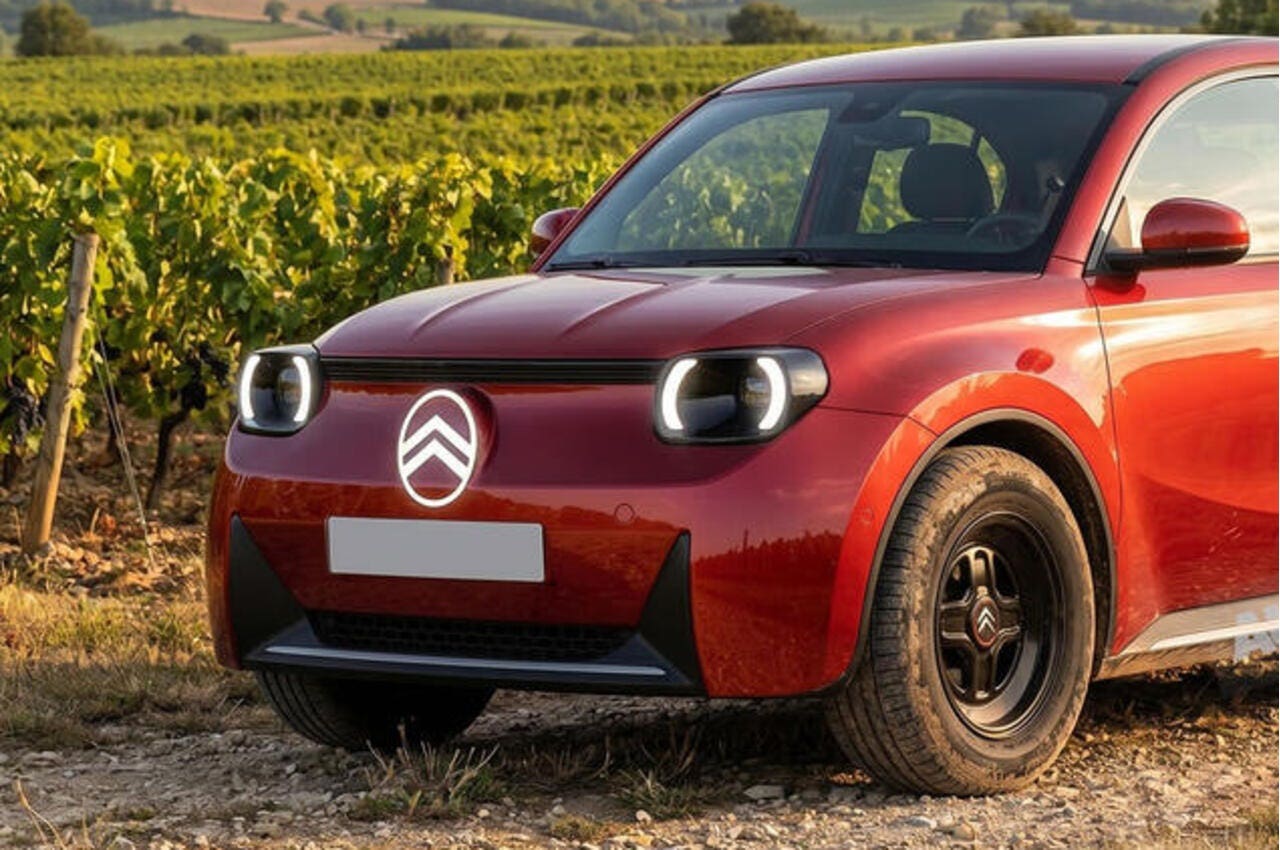 citroën 2cv render