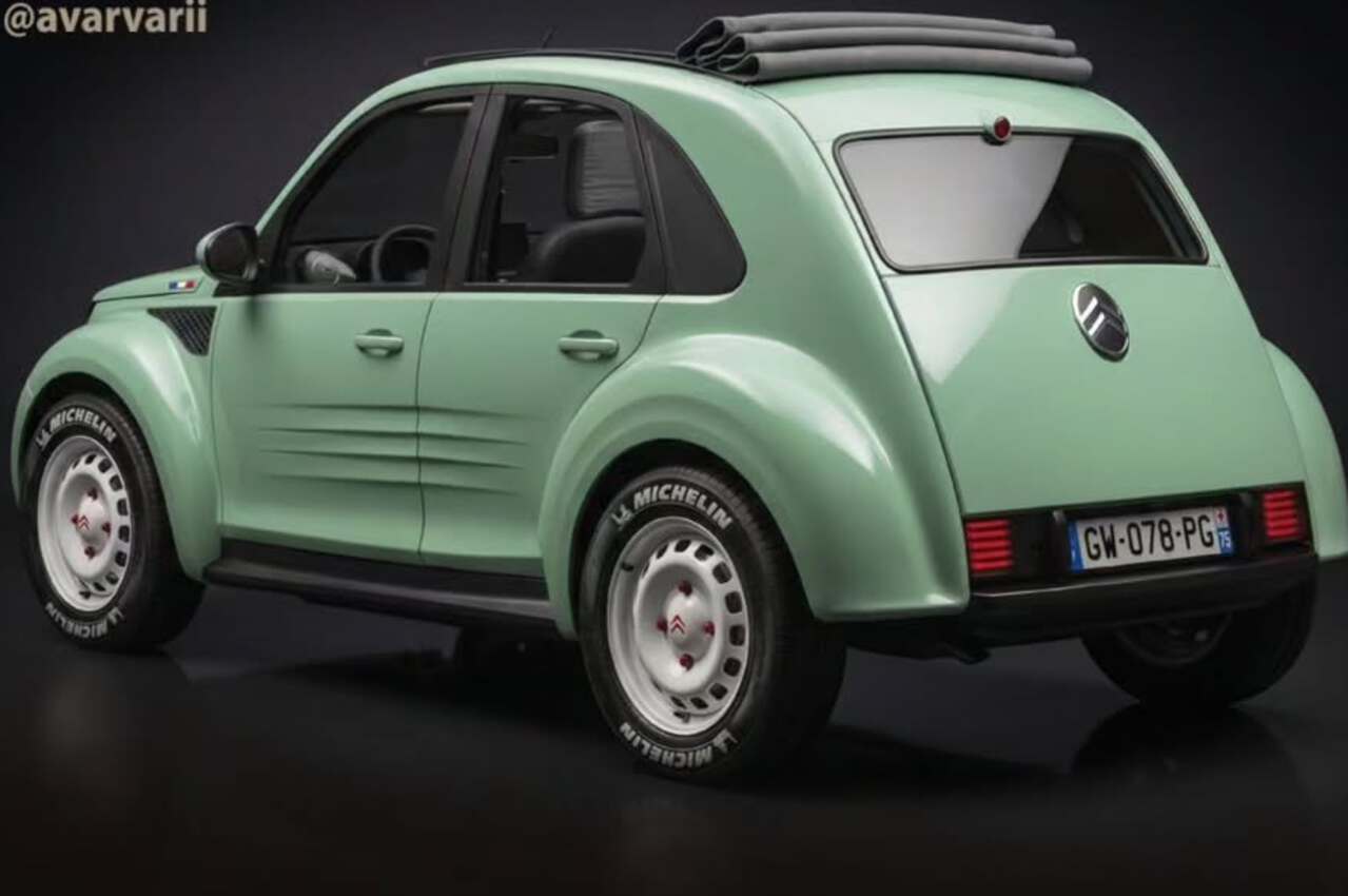 citroen 2cv render