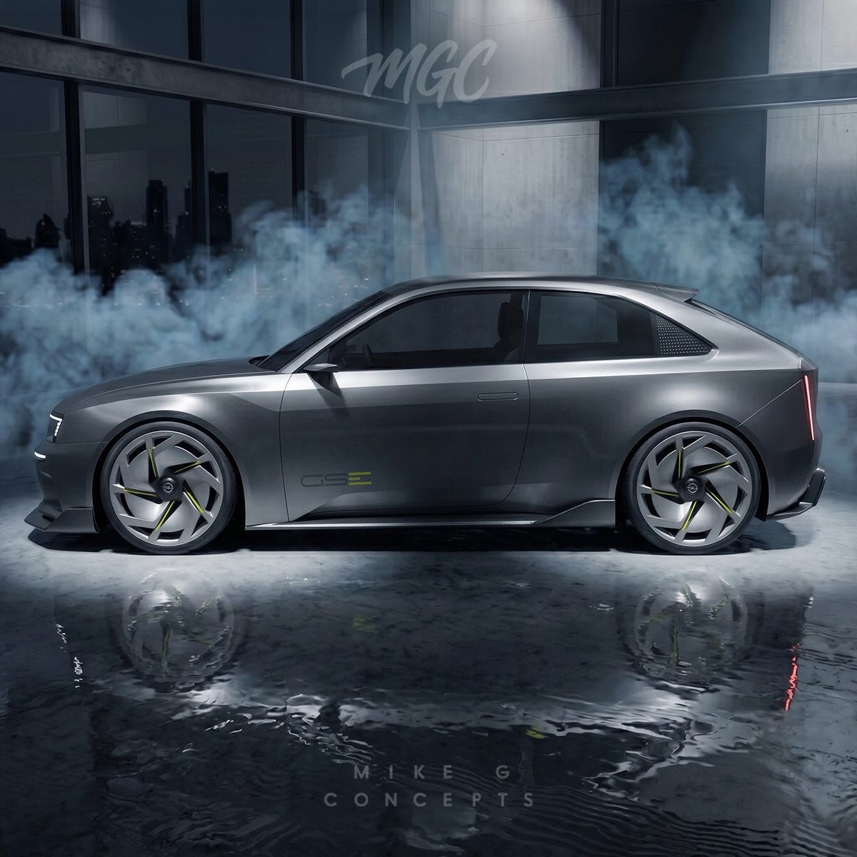 Opel kadett gse render