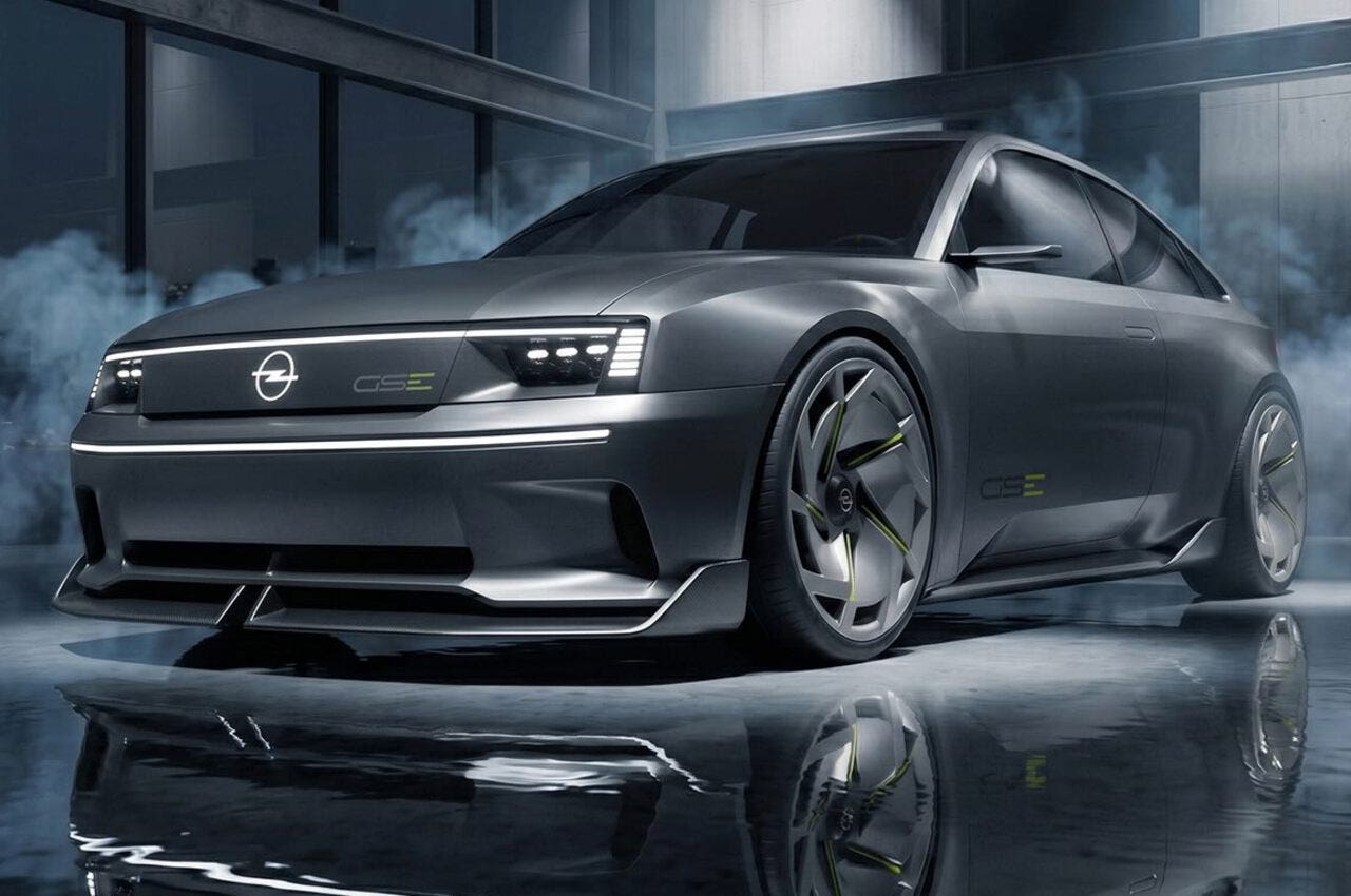 Opel kadett gse render