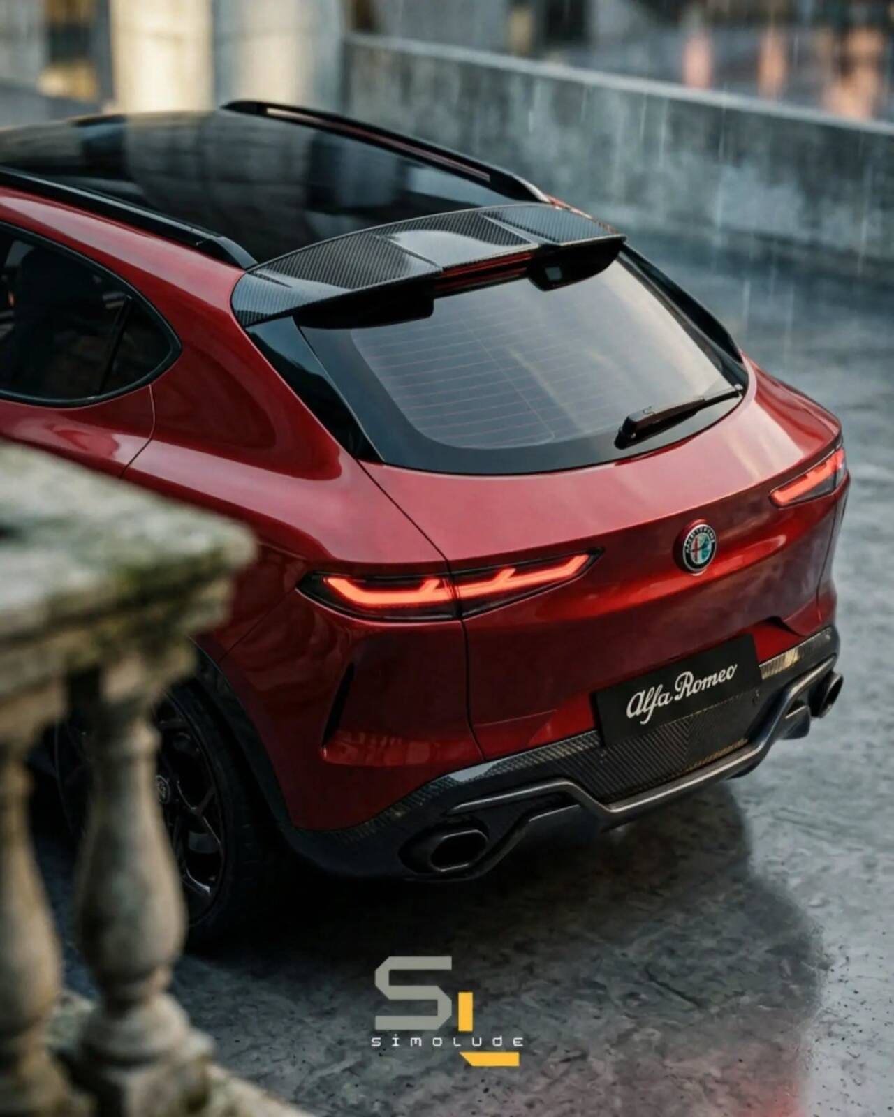 Alfa Romeo C-SUV render