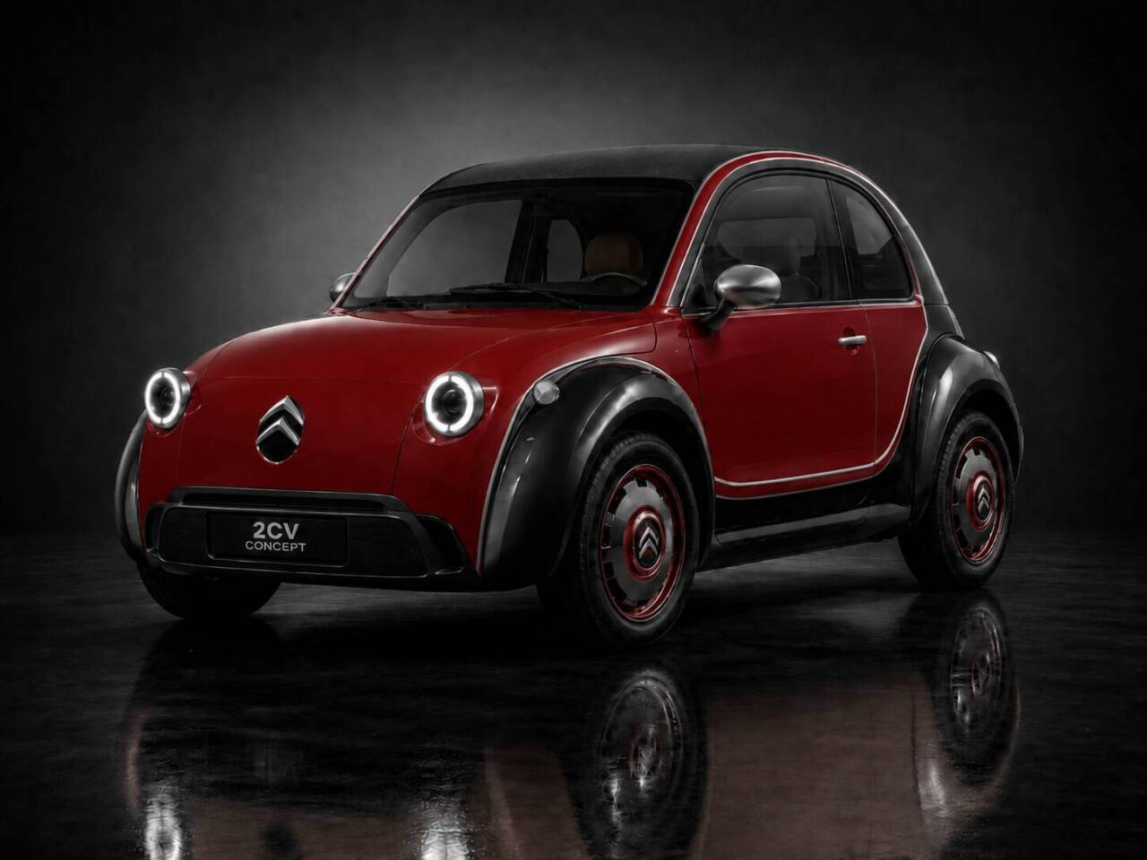 citroen 2cv render