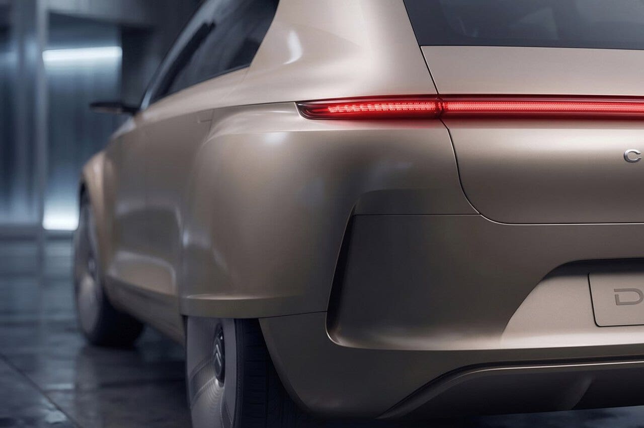Citroen dyane rendering