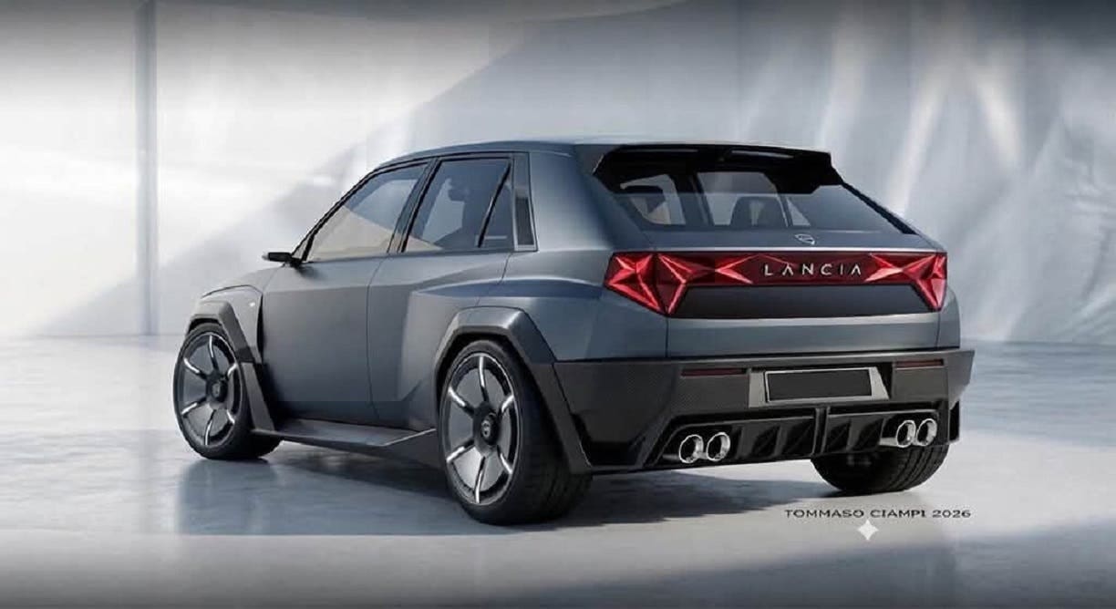 Lancia Delta HF Extrema render
