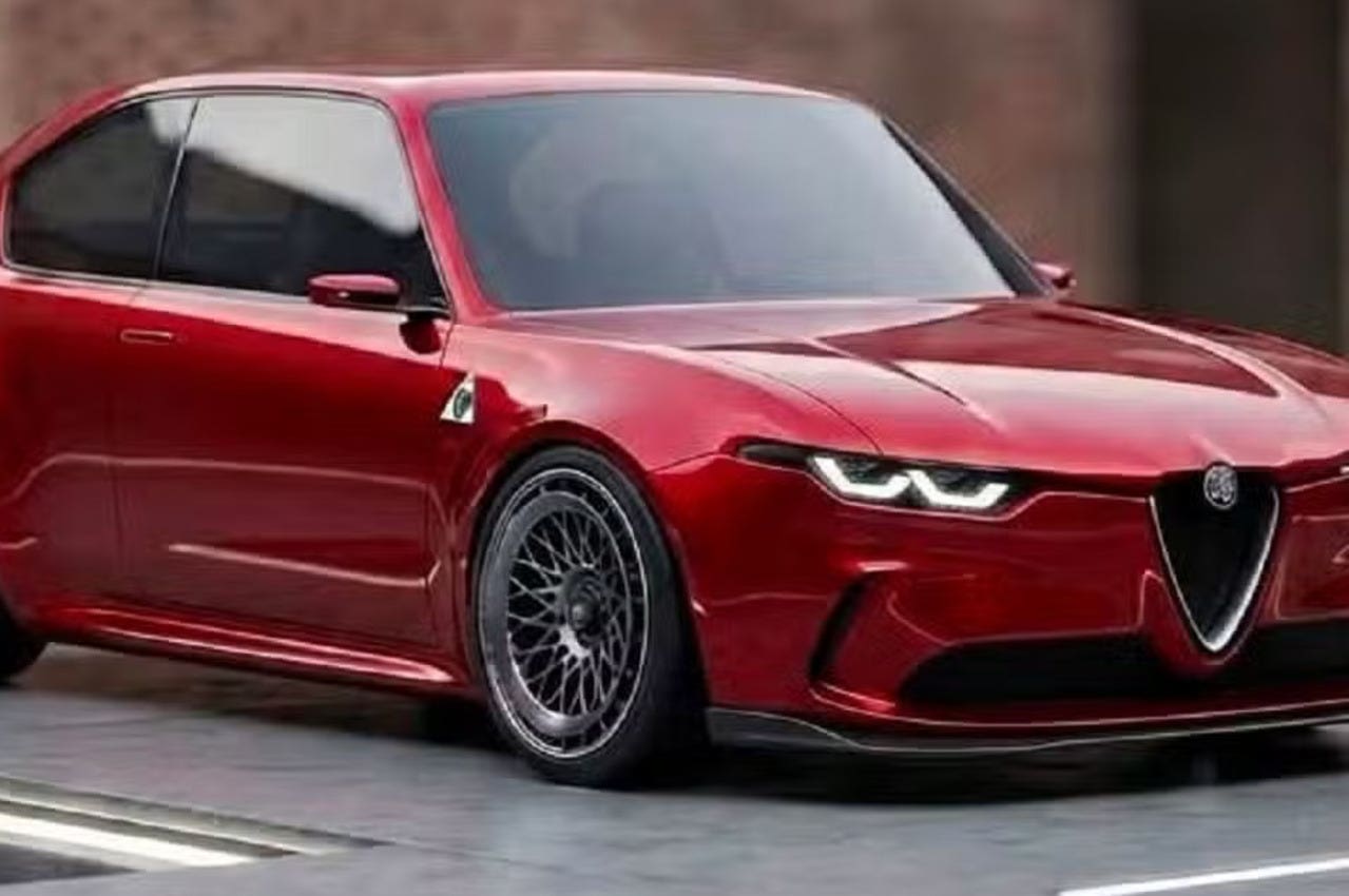 alfa romeo alfasud render