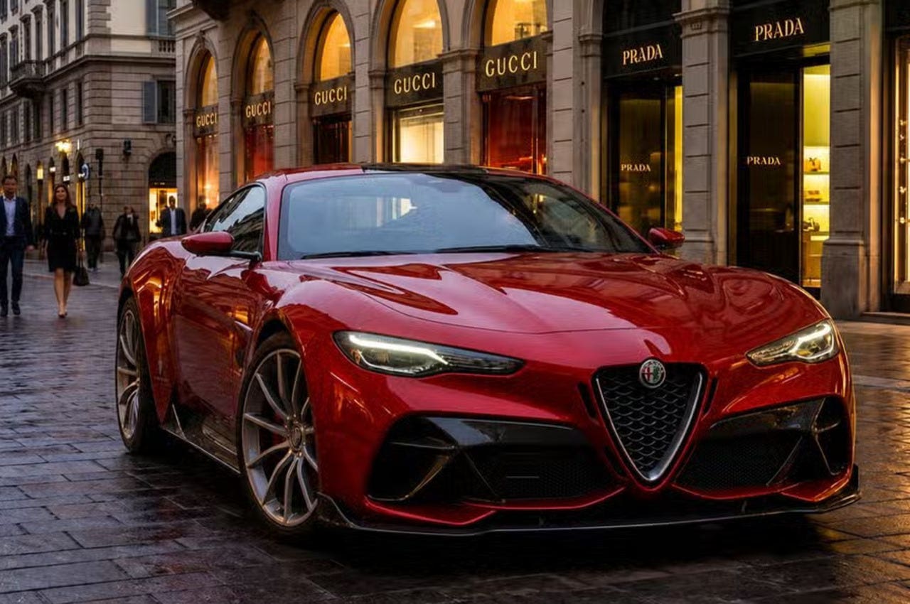 Alfa Romeo GT render