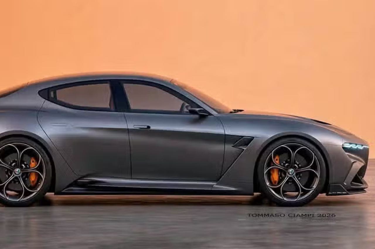 Alfa Romeo Giulia render