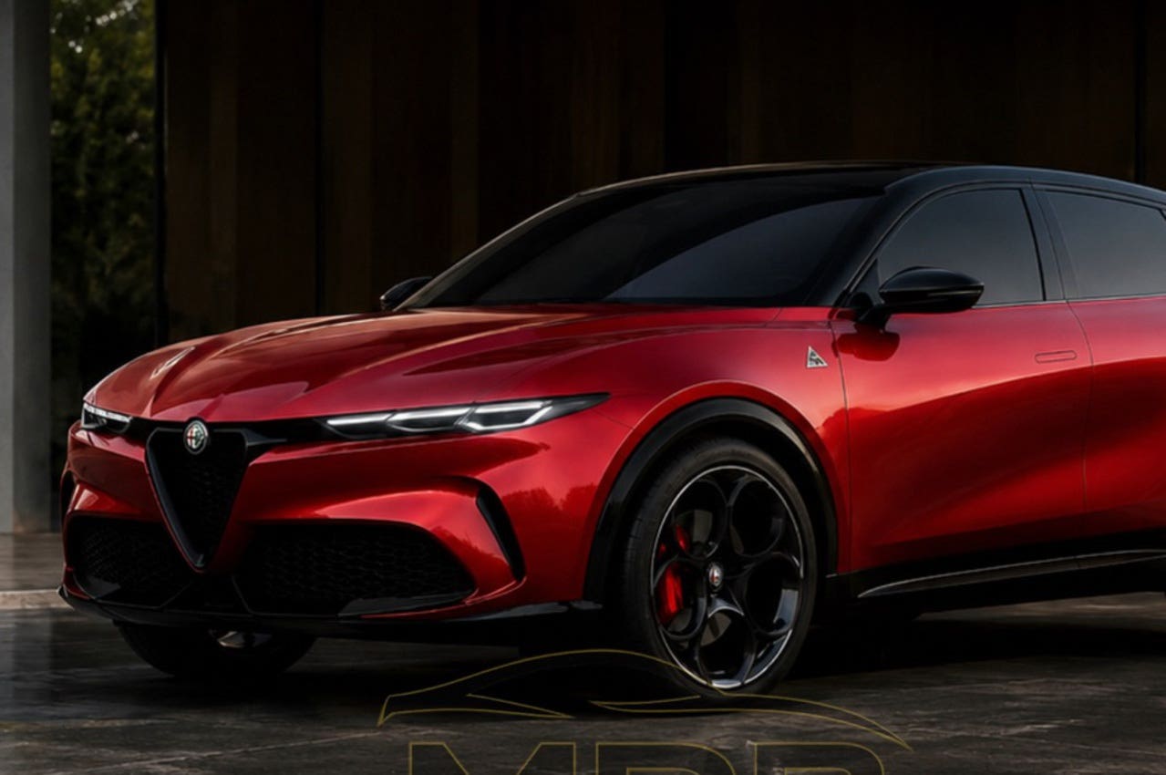 alfa romeo tonale render