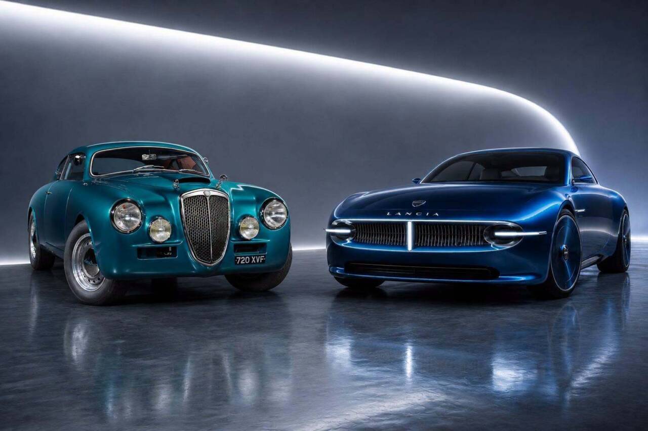 lancia aurelia render