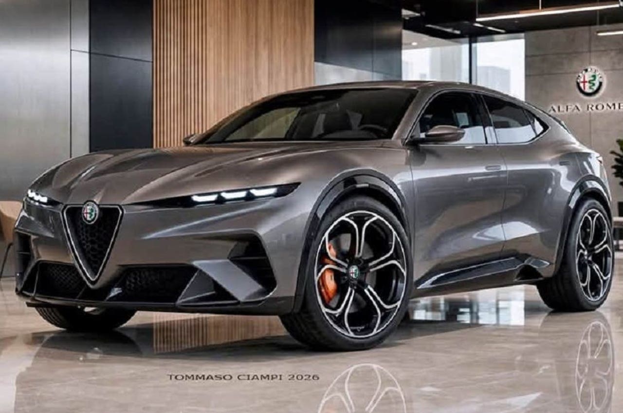 Alfa Romeo Stelvio render