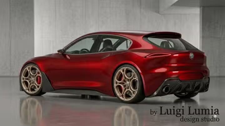 Alfa Romeo Giulietta render