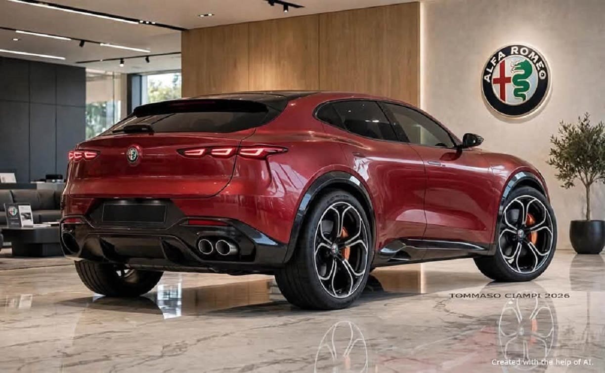 Alfa Romeo Stelvio render