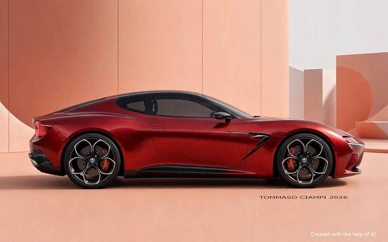 Alfa Romeo coupe render