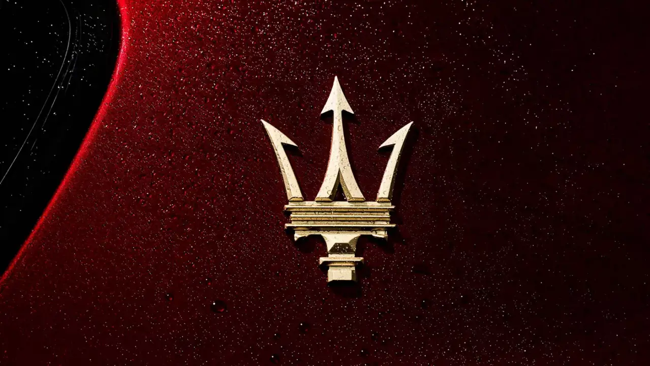 Maserati badge