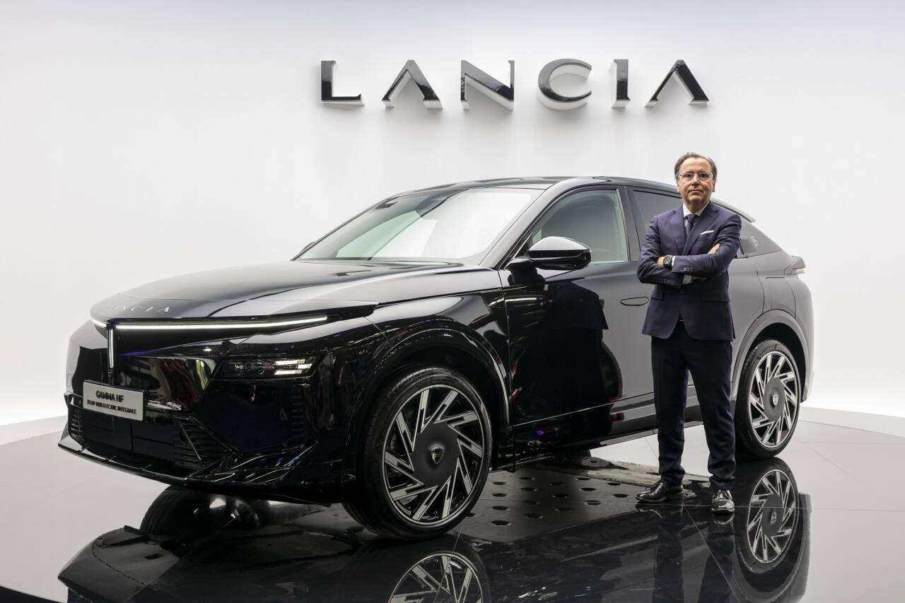 Nuova Lancia Gamma e Arnaud Belloni