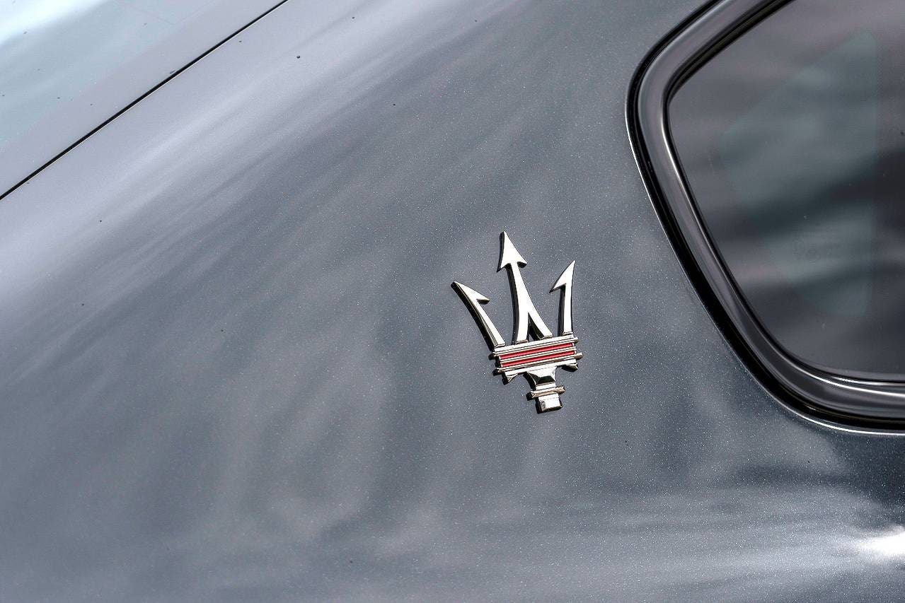 maserati badge